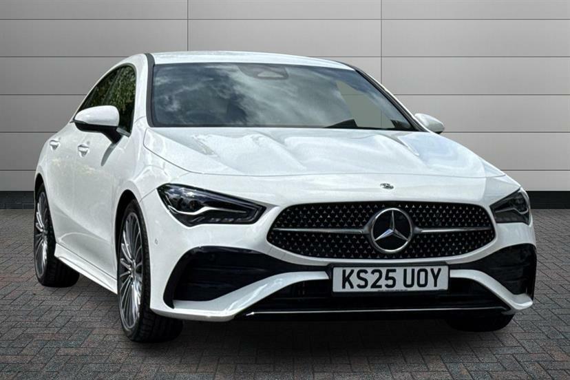 Mercedes-Benz CLA Class 220D Amg Line Premium Tip White