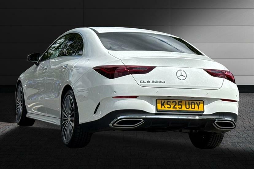 Mercedes-Benz CLA Class 220D Amg Line Premium Tip White #2