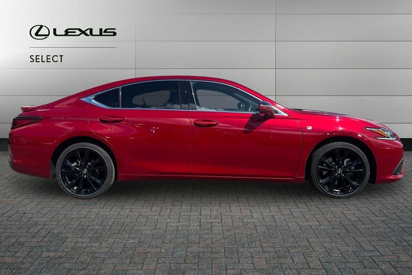 Lexus ES 2.5 300H F Sport Saloon Hybrid E-cvt 2 RF23SYT Red #4