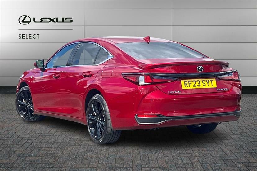 Lexus ES 300H 2.5 F-sport Cvt Red #3
