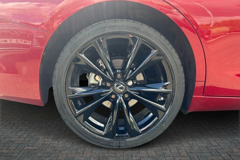 Lexus ES 2.5 300H F Sport Saloon Hybrid E-cvt 2 RF23SYT Red #5