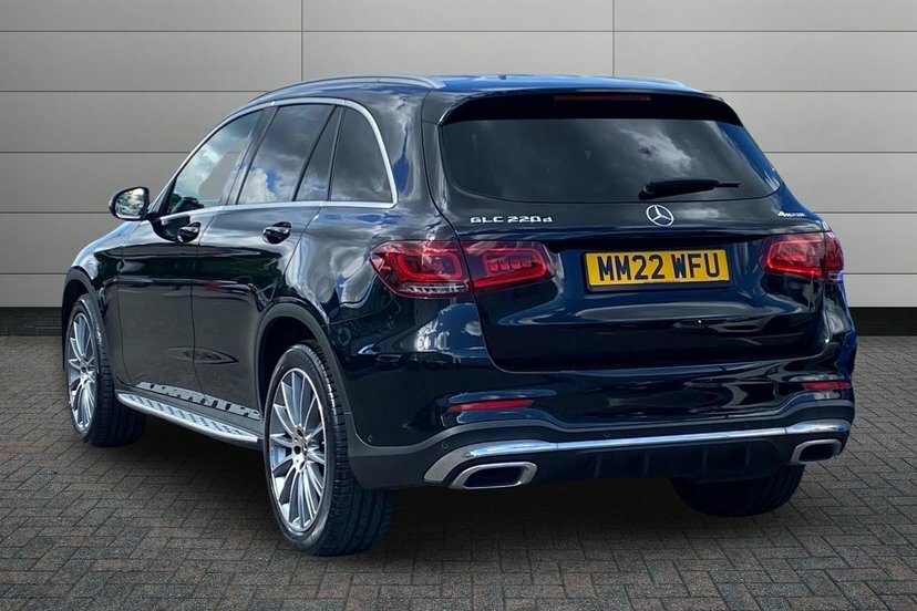 Mercedes-Benz GLC Class Glc220d Amg Line Premium Suv 4 Matic MM22WFU Black #2