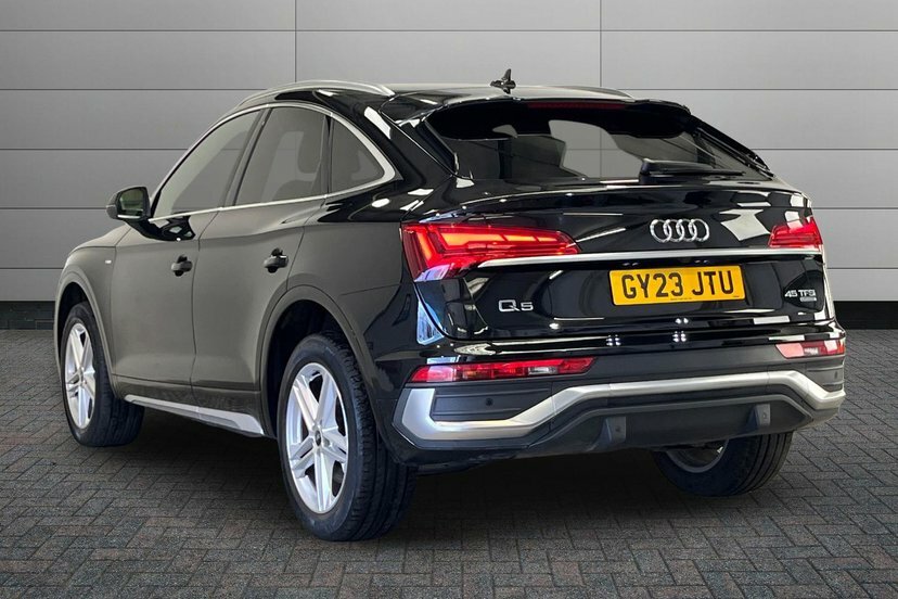 Audi Q5 2.0 Tfsi 45 S Line Sportback S Tronic Q GY23JTU Black #3