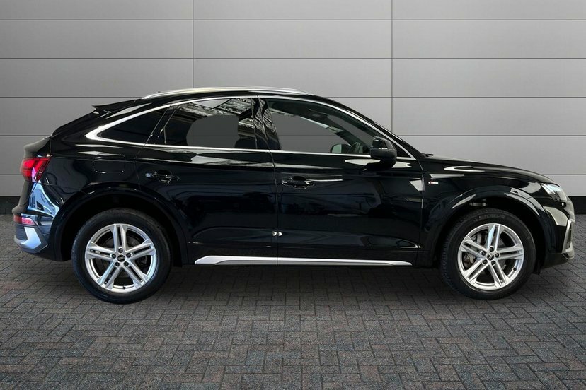 Audi Q5 2.0 Tfsi 45 S Line Sportback S Tronic Q GY23JTU Black #4