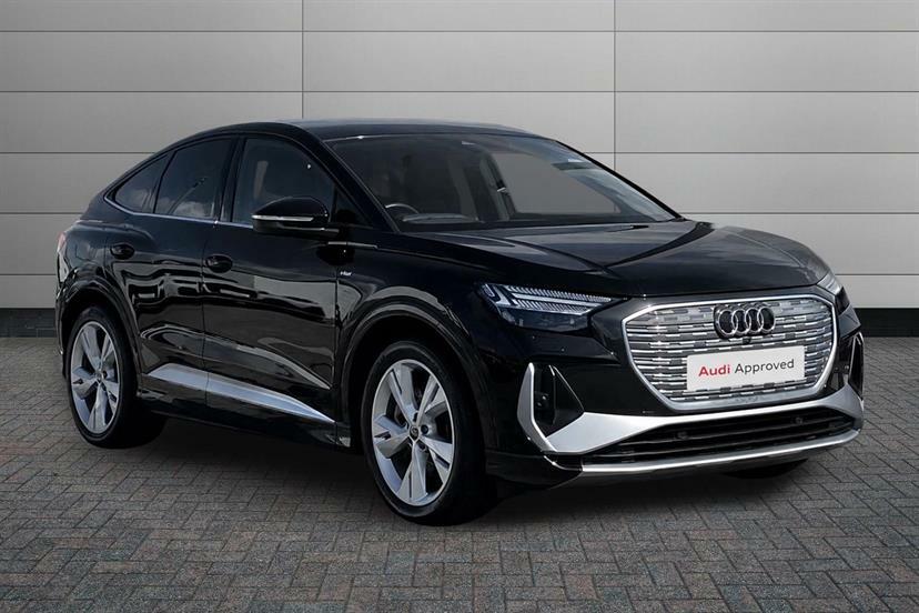 Audi Q4 E Tron 150Kw 40 63Kwh S Line Leather Black