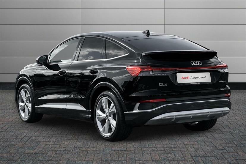 Audi Q4 E Tron 150Kw 40 63Kwh S Line Leather Black #3