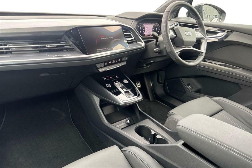 Audi Q4 E Tron 150Kw 40 63Kwh S Line Leather Black #2