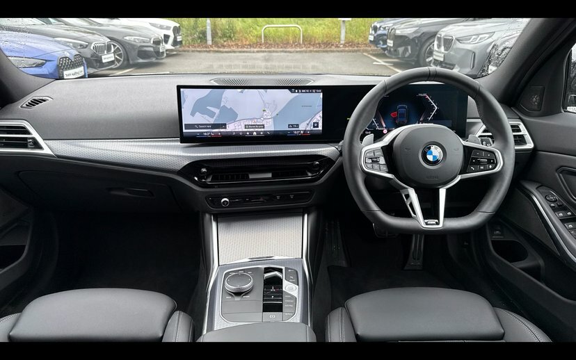 BMW 3 Series 320I M Sport Touring LK26SZD Black #4