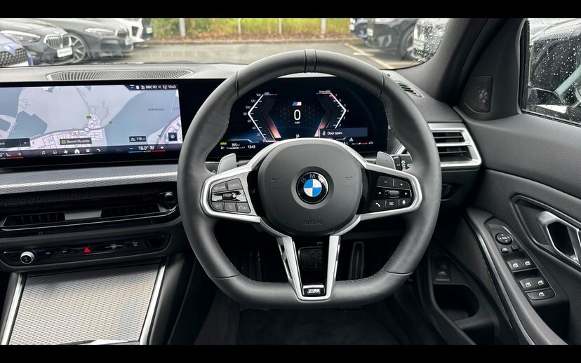 BMW 3 Series 320I M Sport Touring LK26SZD Black #5
