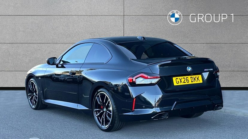 BMW 2 Series Gran Coupe M240i Xdrive Coupe GX26DKK Black #2