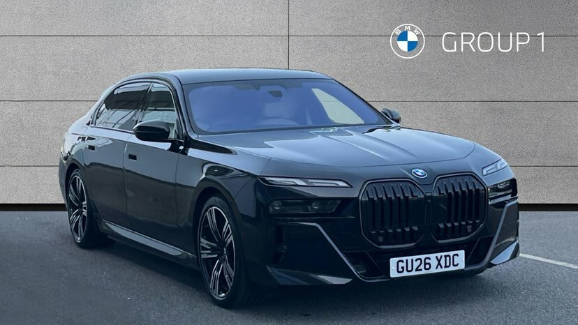 BMW 7 Series 750E Xdrive M Sport Black