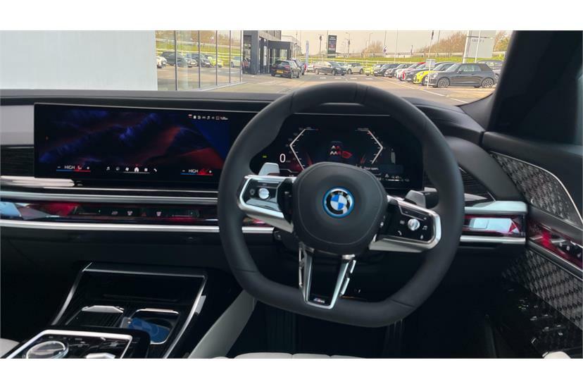 BMW 7 Series 750E Xdrive M Sport Black #5