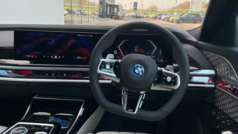 BMW 7 Series 750E Xdrive M Sport Black #5