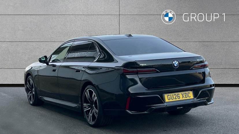 BMW 7 Series 750E Xdrive M Sport Black #2