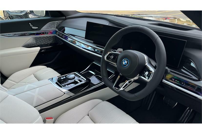 BMW 7 Series 750E Xdrive M Sport Black #6