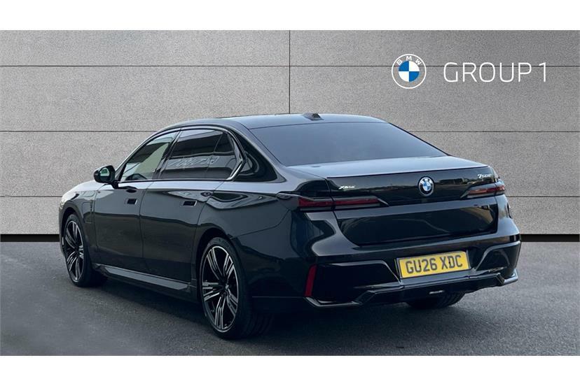 BMW 7 Series 750E Xdrive M Sport Black #2
