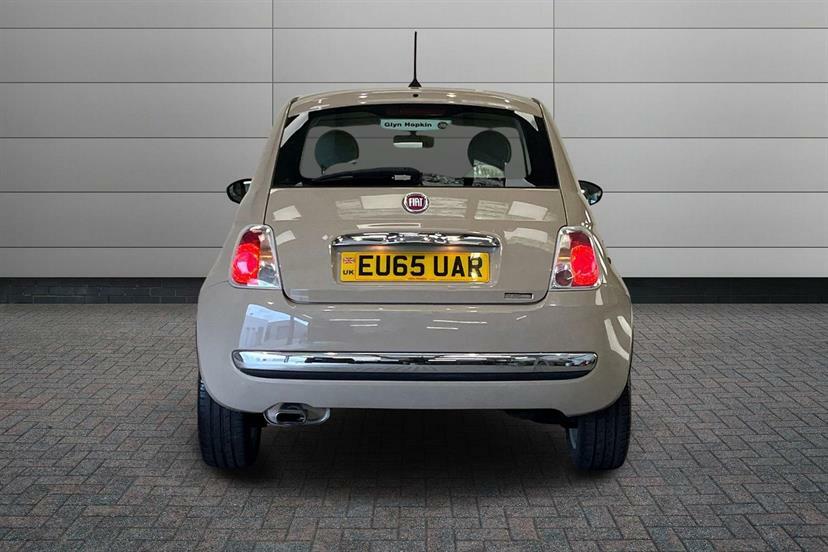 Fiat 500 Hatchback White #11
