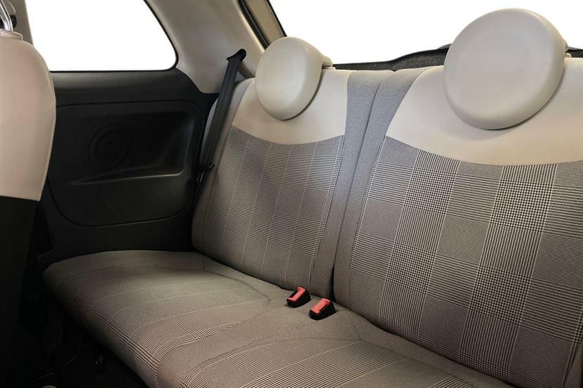 Fiat 500 Hatchback White #9