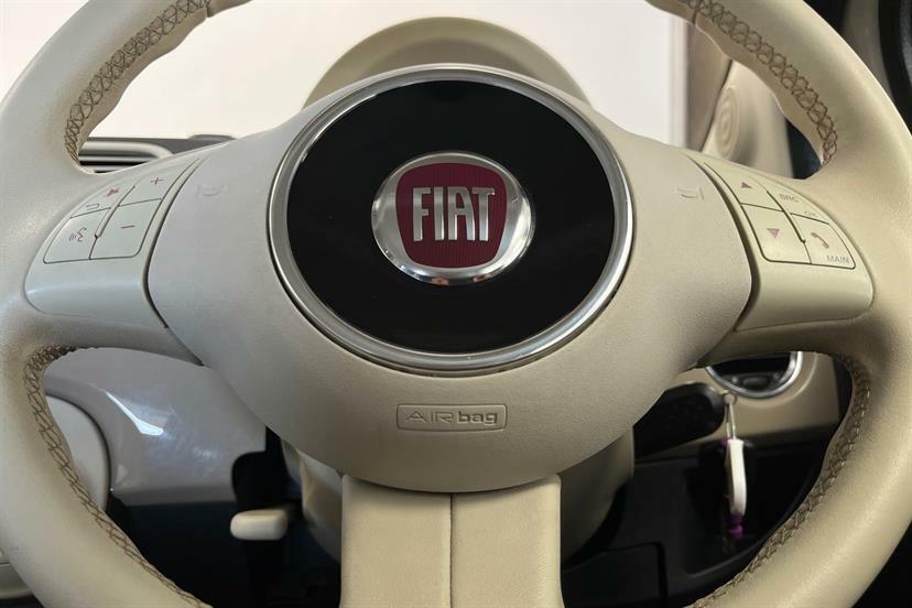 Fiat 500 Hatchback White #20