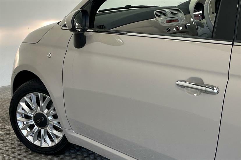 Fiat 500 Hatchback White #24
