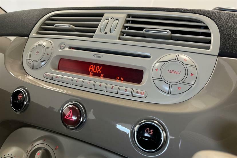 Fiat 500 Hatchback White #17