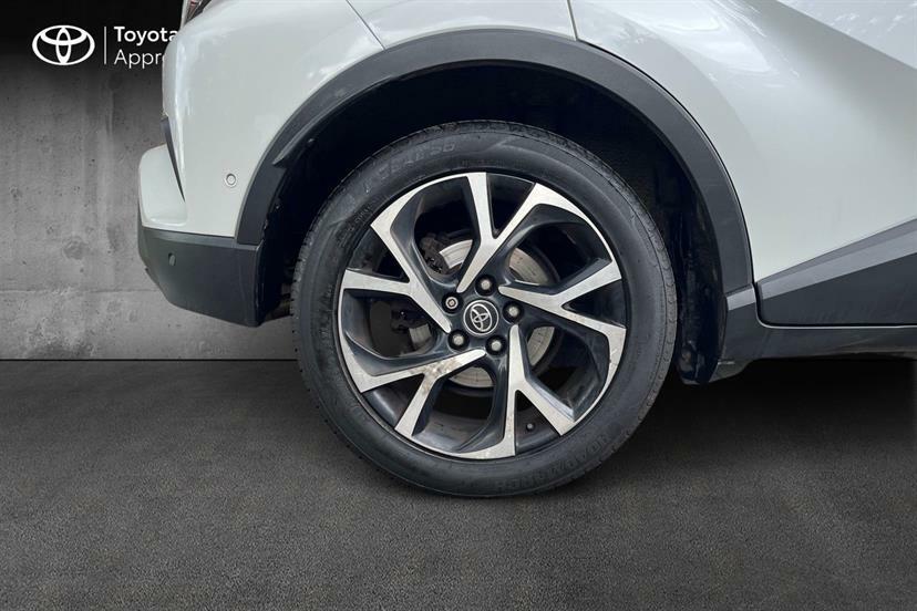 Toyota C-Hr 1.8 Hybrid Dynamic Cvt White #5