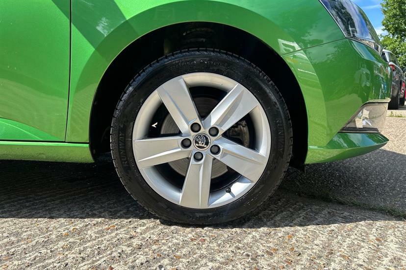 Skoda Fabia Hatchback Blue #9
