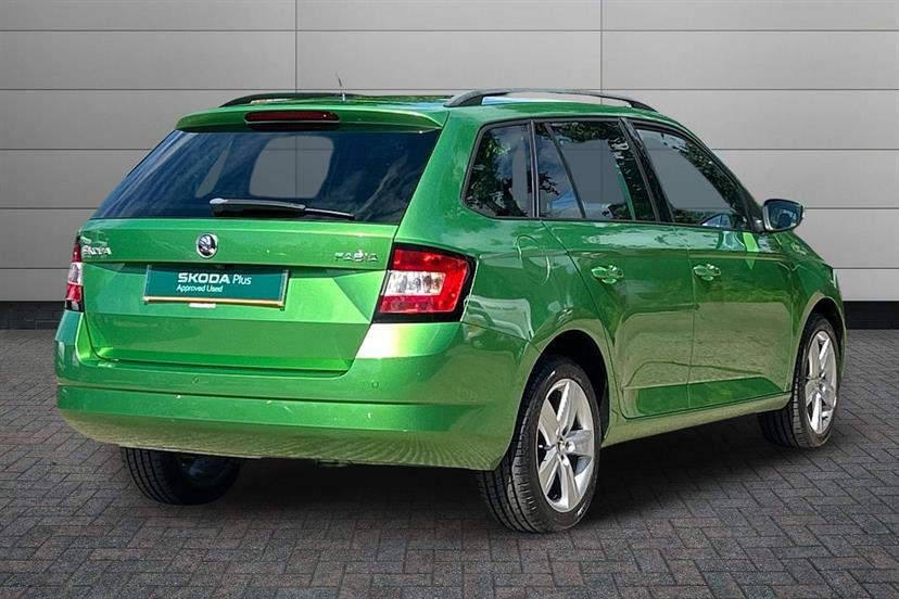 Skoda Fabia Hatchback Blue #12