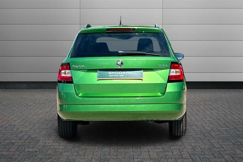 Skoda Fabia Hatchback Blue #8