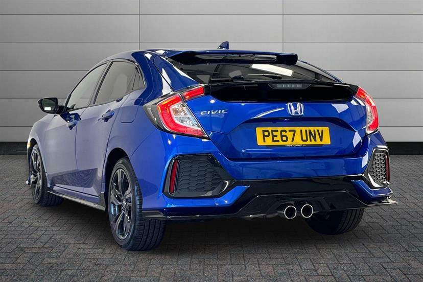 Honda Civic 1.5 Vtec Turbo Sport Blue #3