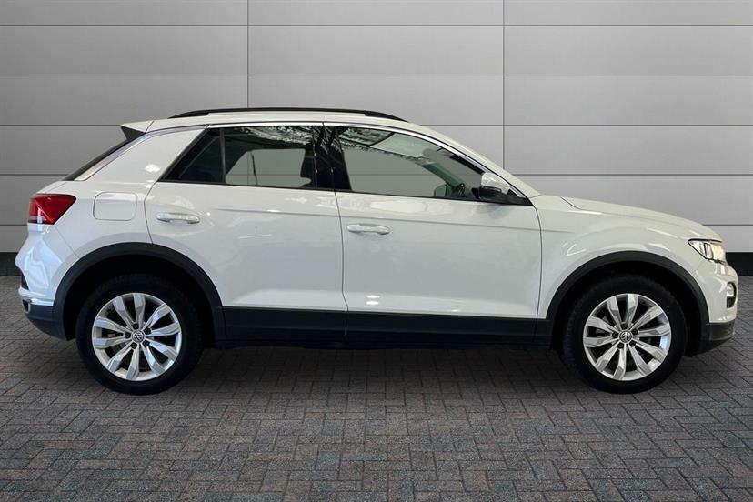 Volkswagen T-Roc 1.5 Tsi Evo Se Dsg White #4