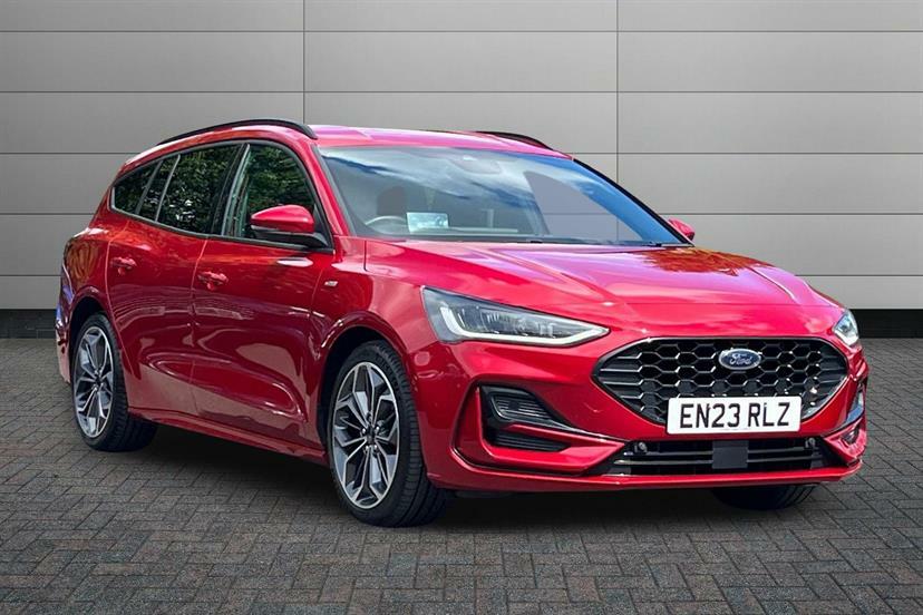Ford Focus 1.0 Ecoboost St-line X Red