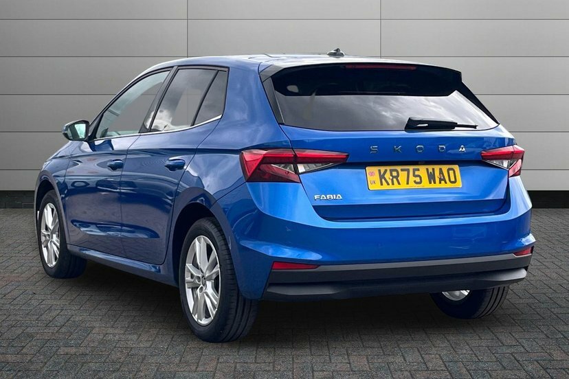 Skoda Fabia 1.0 Tsi Se L Edition Hatchback Dsg 116 KR75WAO Blue #3