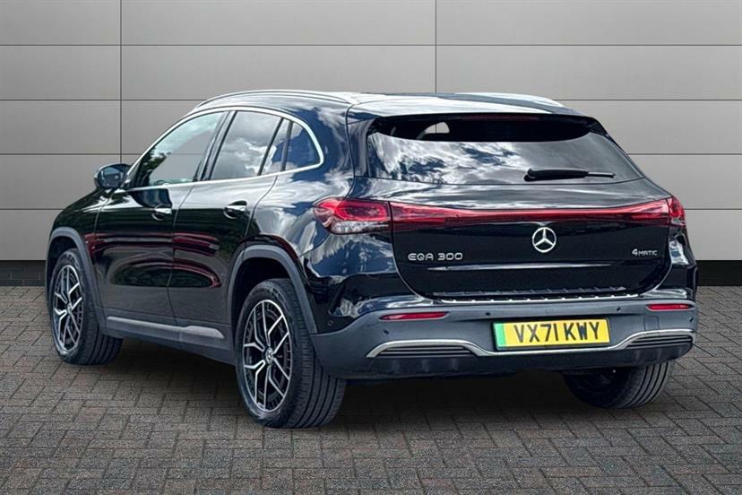 Mercedes-Benz EQA 300 4M 168Kw Amg Line Premium 66.5Kwh Black #2