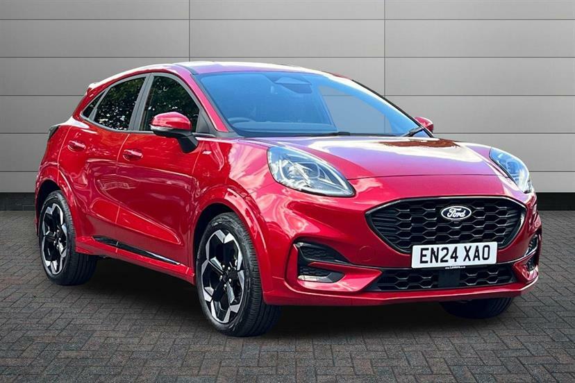 Ford Puma 1.0 Ecoboost Hybrid Mhev St-line X Red