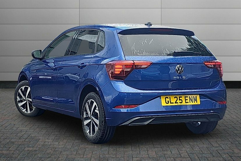 Volkswagen Polo 1.0 Tsi Match Hatchback Dsg 95 Ps GL25ENM Blue #3