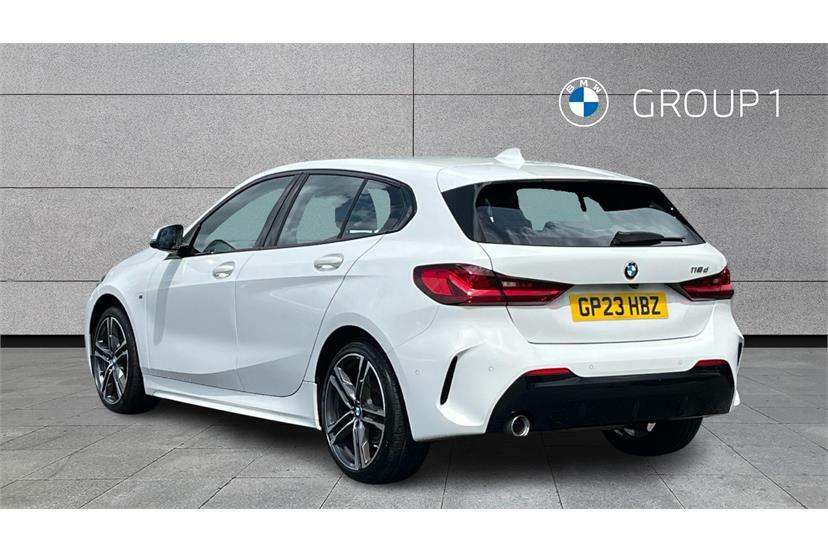 BMW 1 Series 116D M Sport Step Live Cockpit Pro White #2