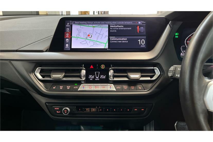 BMW 1 Series 116D M Sport Step Live Cockpit Pro White #6