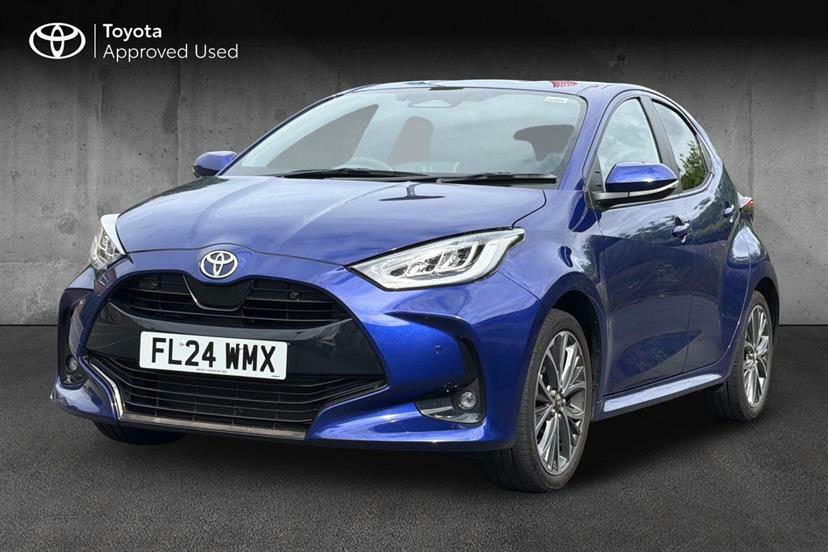 Toyota Yaris 1.5 Hybrid Excel Cvt Blue #3