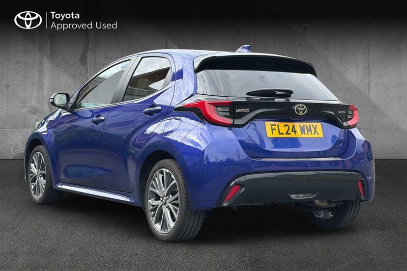 Toyota Yaris 1.5 Hybrid Excel Cvt Blue #4