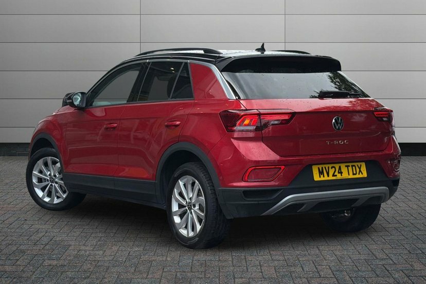 Volkswagen T-Roc 1.0 Tsi Match Suv 115 Ps MV24TDX Red #3