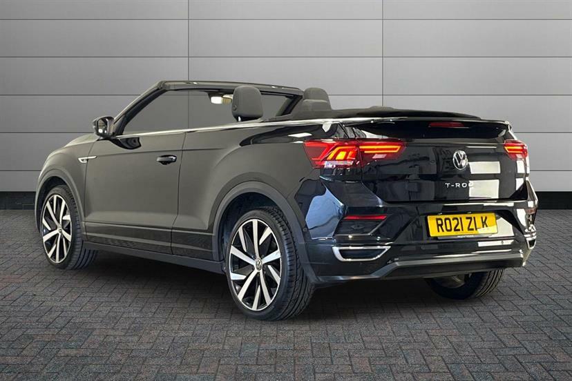Volkswagen T-Roc 1.5 Tsi R-line Dsg Black #3