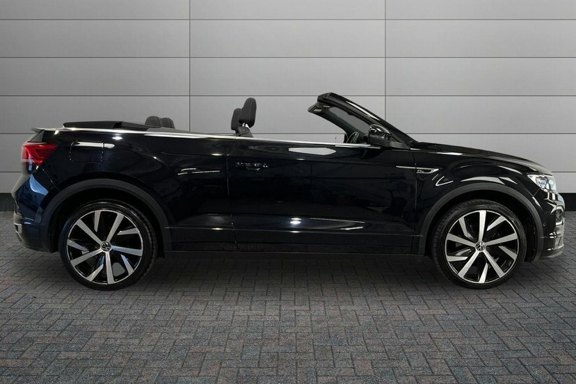 Volkswagen T-Roc 1.5 Tsi Evo R-line Cabriolet Dsg 150 P RO21ZLK Black #4