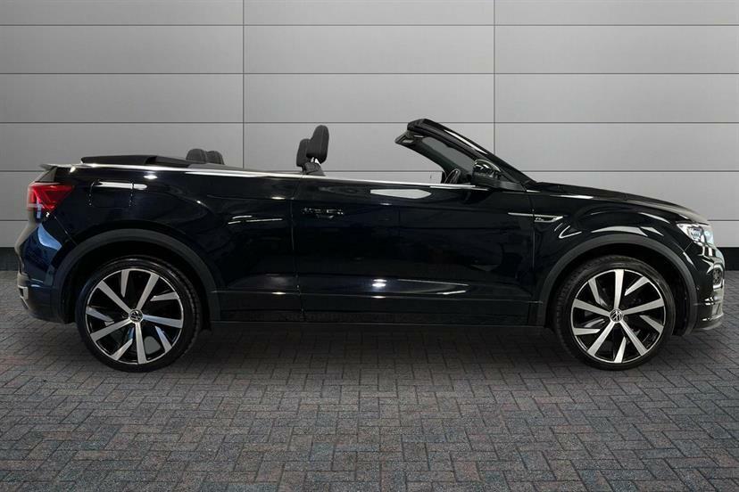 Volkswagen T-Roc 1.5 Tsi R-line Dsg Black #4