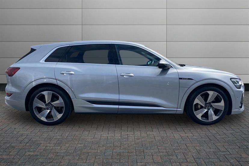 Audi E-tron 300Kw 55 Quattro 95Kwh S Line Cs Silver #4