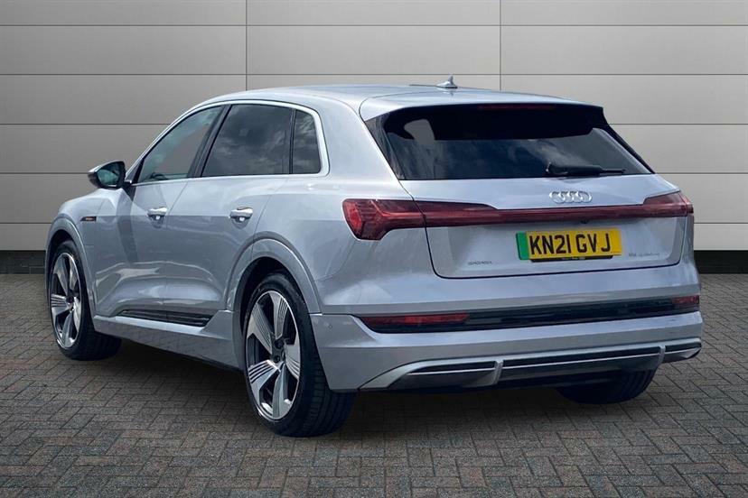Audi E-tron 300Kw 55 Quattro 95Kwh S Line Cs Silver #3