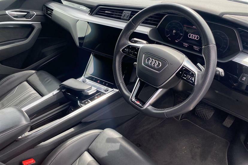 Audi E-tron 300Kw 55 Quattro 95Kwh S Line Cs Silver #6