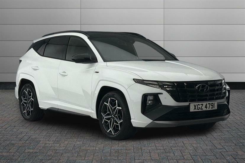 Hyundai Tucson 1.6 Tgdi Hybrid 230 N Line S 2Wd White