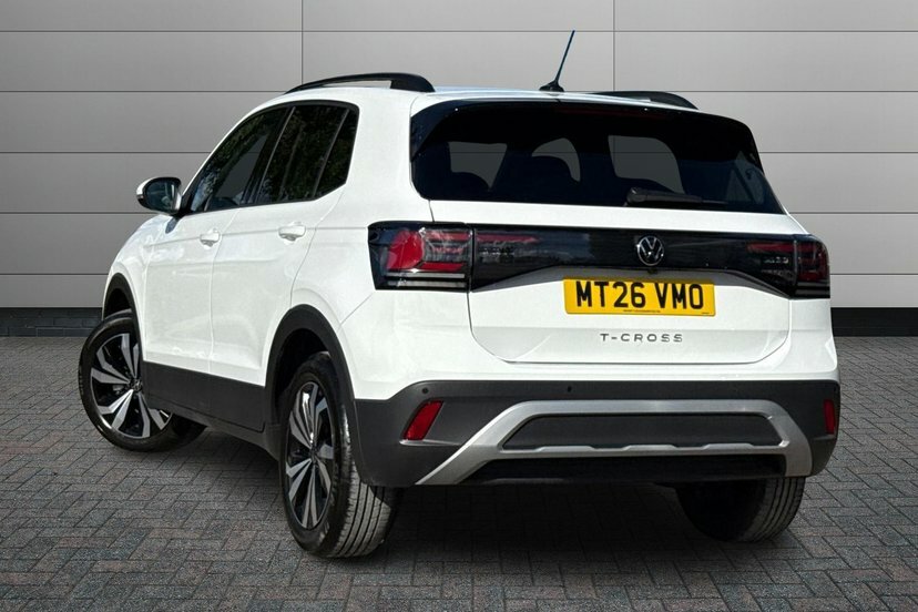 Volkswagen T-Cross 1.0 Tsi Match Suv Dsg 115 Ps MT26VMO White #3