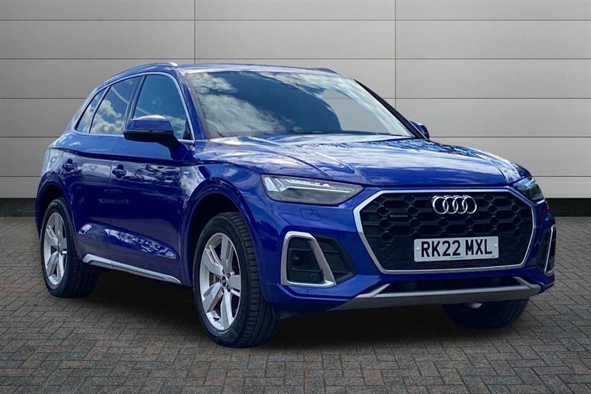 Audi Q5 50 Tfsi E Quattro S Line S Tronic Blue